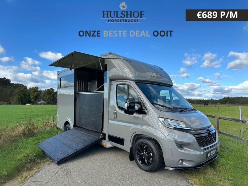 Sonstige Transporttechnik του τύπου Citroen Jumper 2-paards paardenvrachtwagen XXL Black Line edition DEMO!, Gebrauchtmaschine σε KOOTWIJKERBROEK (Φωτογραφία 1)