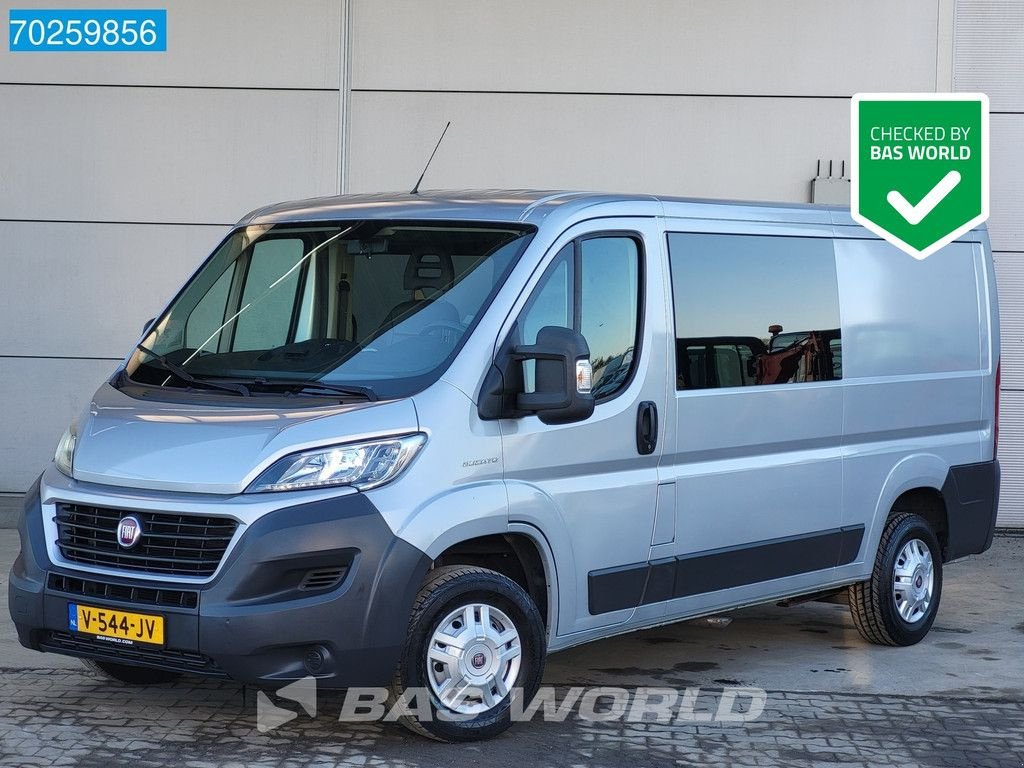 Sonstige Transporttechnik типа Fiat Ducato 130pk L2H1 Dubbel Cabine Euro6 Navi Camera Trekhaak Doka, Gebrauchtmaschine в Veghel (Фотография 1)