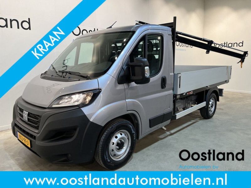 Sonstige Transporttechnik tip Fiat Ducato 35 2.2 MultiJet 140 PK Open Laadbak / Hiab Kraan / Euro 6, Gebrauchtmaschine in GRONINGEN (Poză 1)