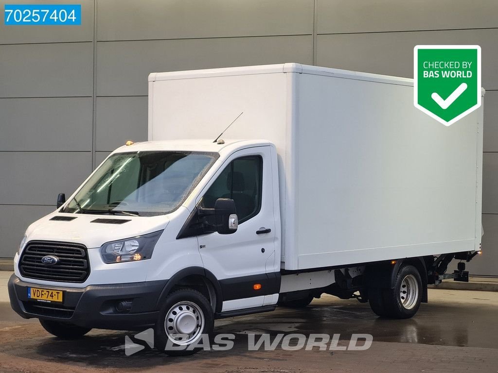 Sonstige Transporttechnik от тип Ford Transit 130pk Laadklep Bakwagen Dubbellucht Euro6 Airco Meubelba, Gebrauchtmaschine в Veghel (Снимка 1)