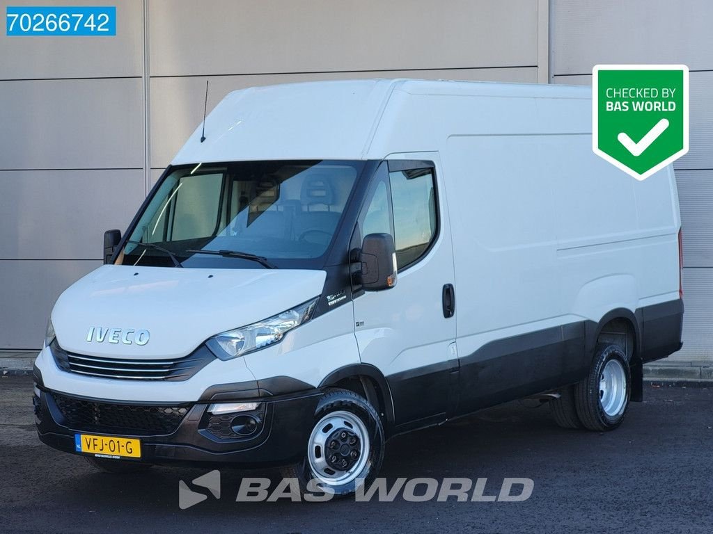 Sonstige Transporttechnik Türe ait Iveco Daily 35C14 Automaat L2H2 Dubbellucht Trekhaak Airco Cruise 12m3, Gebrauchtmaschine içinde Veghel (resim 1)