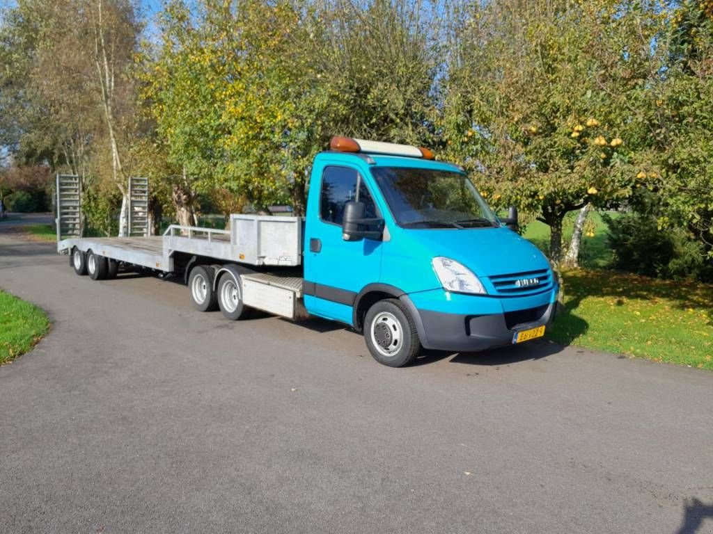 Sonstige Transporttechnik of the type Iveco Daily 35C18 BE combi oplegger 10200 KG laadverm, Gebrauchtmaschine in Ederveen (Picture 10)