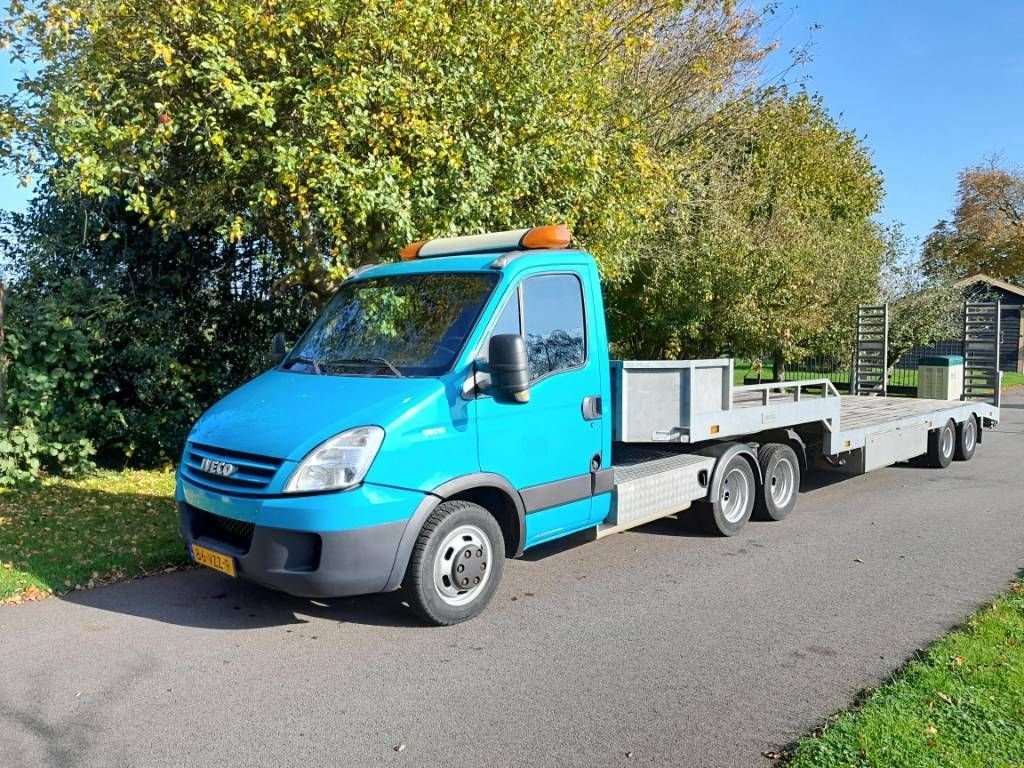 Sonstige Transporttechnik za tip Iveco Daily 35C18 BE combi oplegger 10200 KG laadverm, Gebrauchtmaschine u Ederveen (Slika 3)