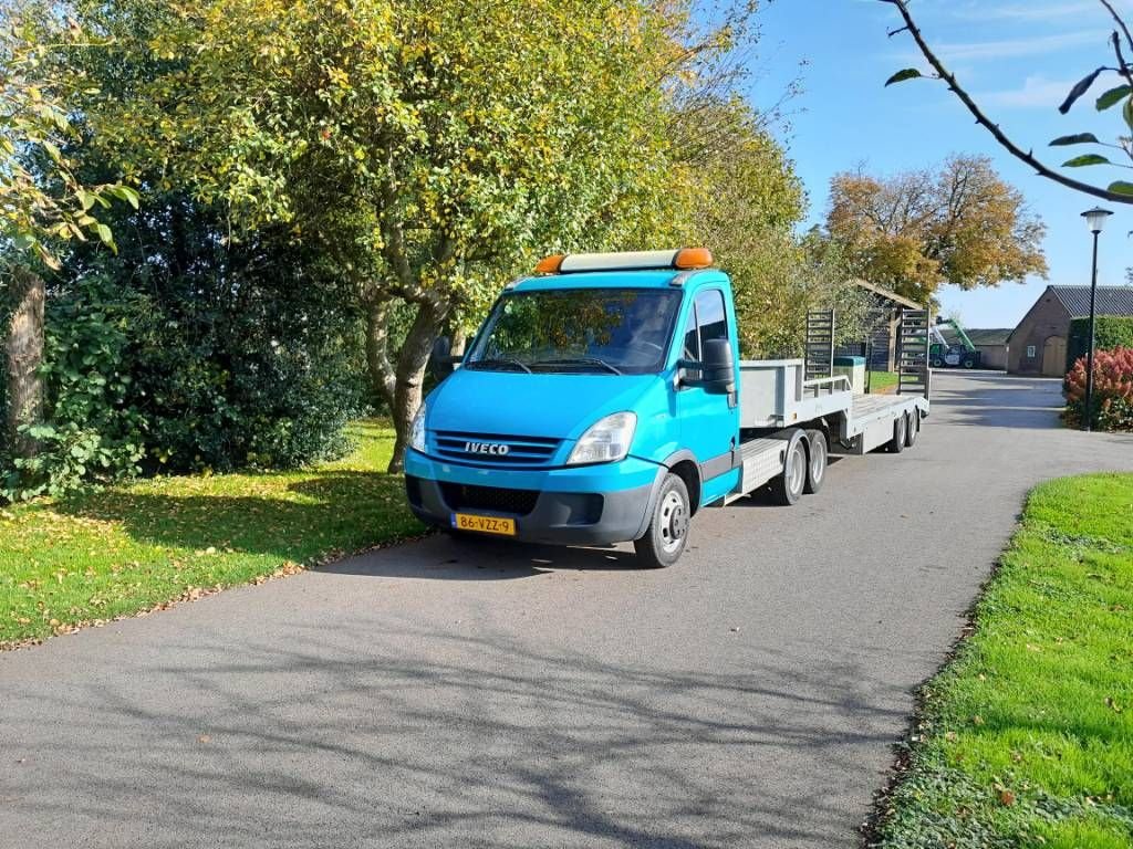 Sonstige Transporttechnik za tip Iveco Daily 35C18 BE combi oplegger 10200 KG laadverm, Gebrauchtmaschine u Ederveen (Slika 4)