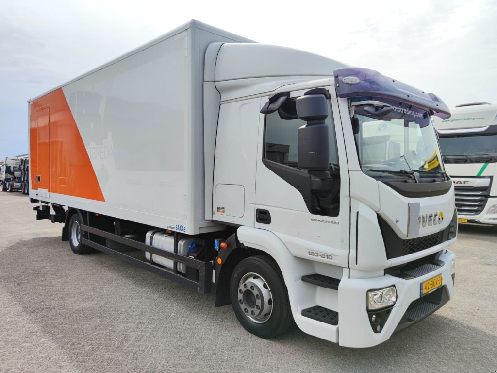 Sonstige Transporttechnik a típus Iveco EUROCARGO 120-210 4x2 Sleeper Euro6 - GeslotenBakw 7.25m + Laadk, Gebrauchtmaschine ekkor: Oud Gastel (Kép 2)