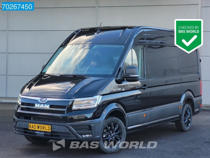 Sonstige Transporttechnik a típus MAN TGE 3.180 Automaat 2025 model Facelift Black Edition L3H3 ACC Tr, Neumaschine ekkor: Veghel (Kép 1)