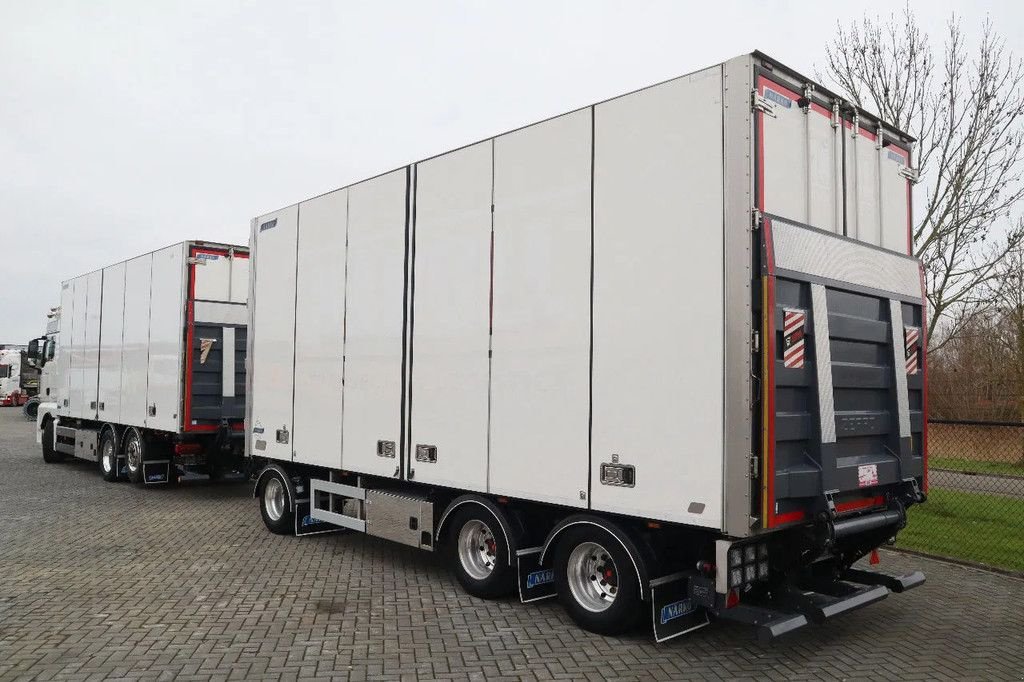 Sonstige Transporttechnik van het type MAN TGX 28.580 6X2 RETARDER SIDE OPEN TRAILER EURO 6, Gebrauchtmaschine in Marknesse (Foto 8)