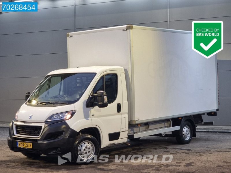 Sonstige Transporttechnik от тип Peugeot Boxer 140pk Bakwagen Laadklep Zijdeur Lat om lat Camera Airco Me, Gebrauchtmaschine в Veghel (Снимка 1)