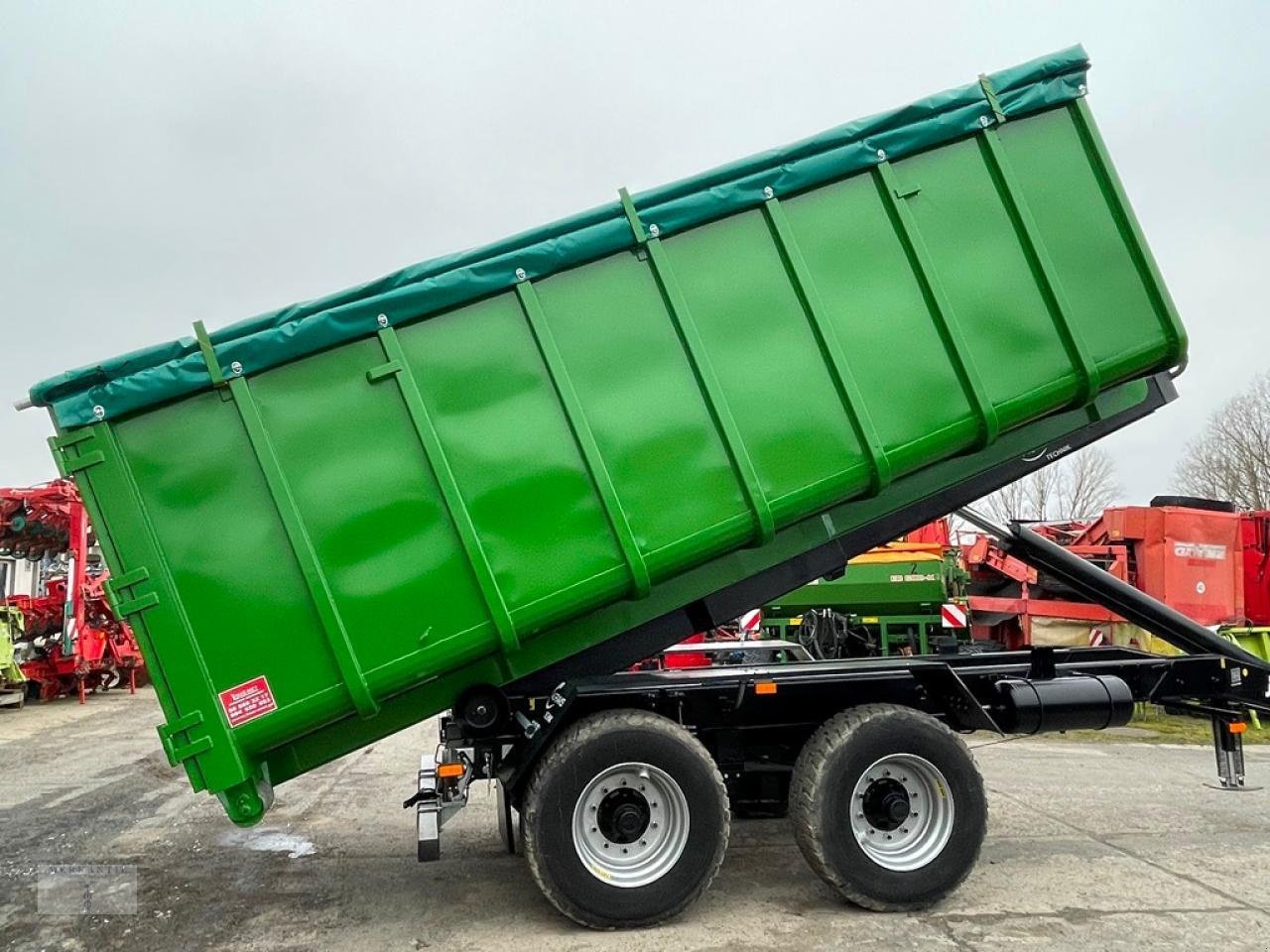 Sonstige Transporttechnik Türe ait PRONAR T285 + Container, Gebrauchtmaschine içinde Pragsdorf (resim 7)