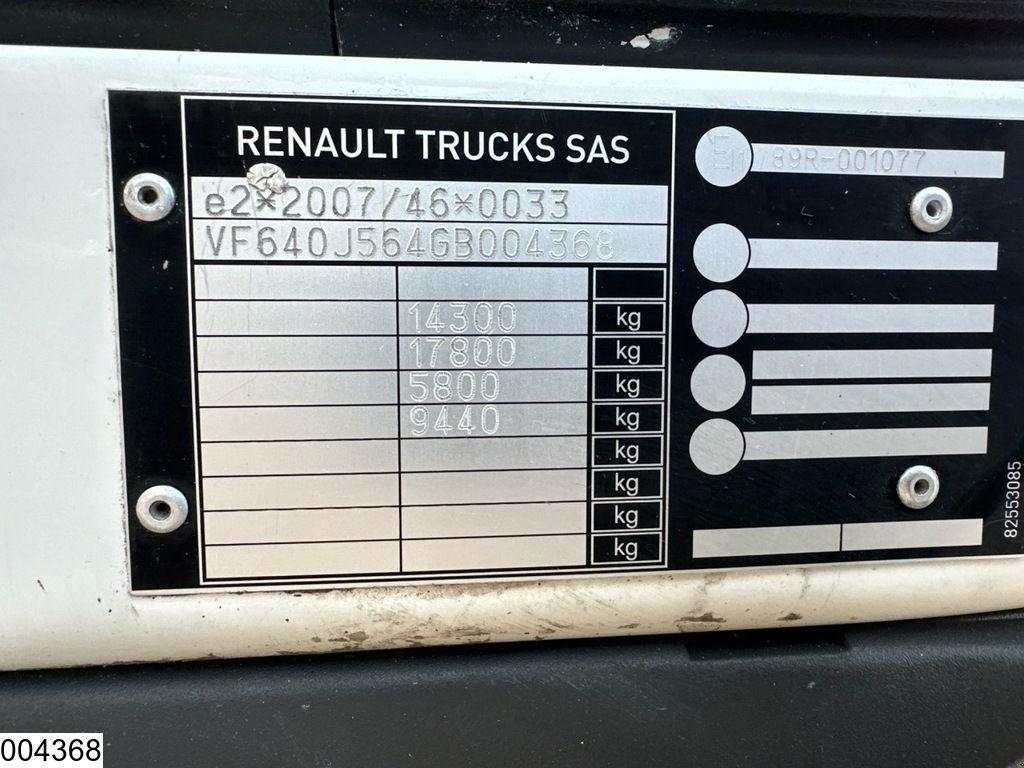 Sonstige Transporttechnik of the type Renault D 14 210 EURO 6, Dhollandia, Gebrauchtmaschine in Ede (Picture 7)