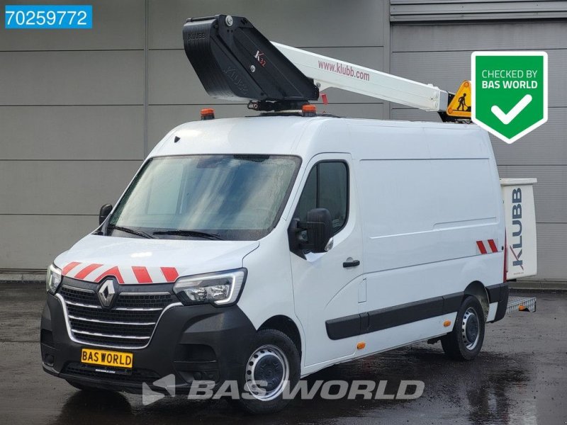 Sonstige Transporttechnik typu Renault Master 145PK KLUBB K32 12,5meter werkhoogte Hoogwerker Euro6 Nac, Gebrauchtmaschine w Veghel (Zdjęcie 1)