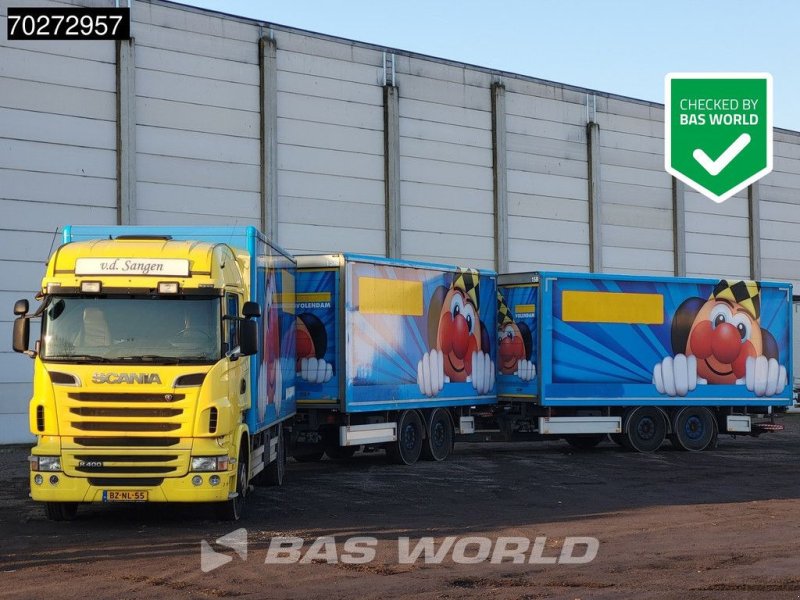 Sonstige Transporttechnik типа Scania R400 4X2 LZV NL-Truck 3x Ladebordwand Opticruise 2x trailer Euro, Gebrauchtmaschine в Veghel (Фотография 1)