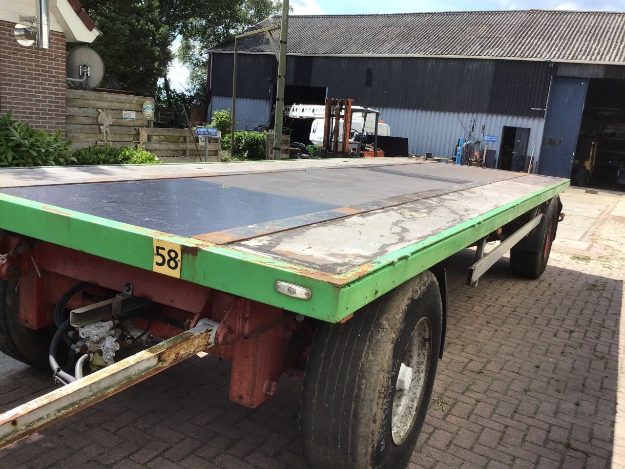 Sonstige Transporttechnik du type Sonstige Bos Trailer 13 mtr, Gebrauchtmaschine en Overschild (Photo 10)