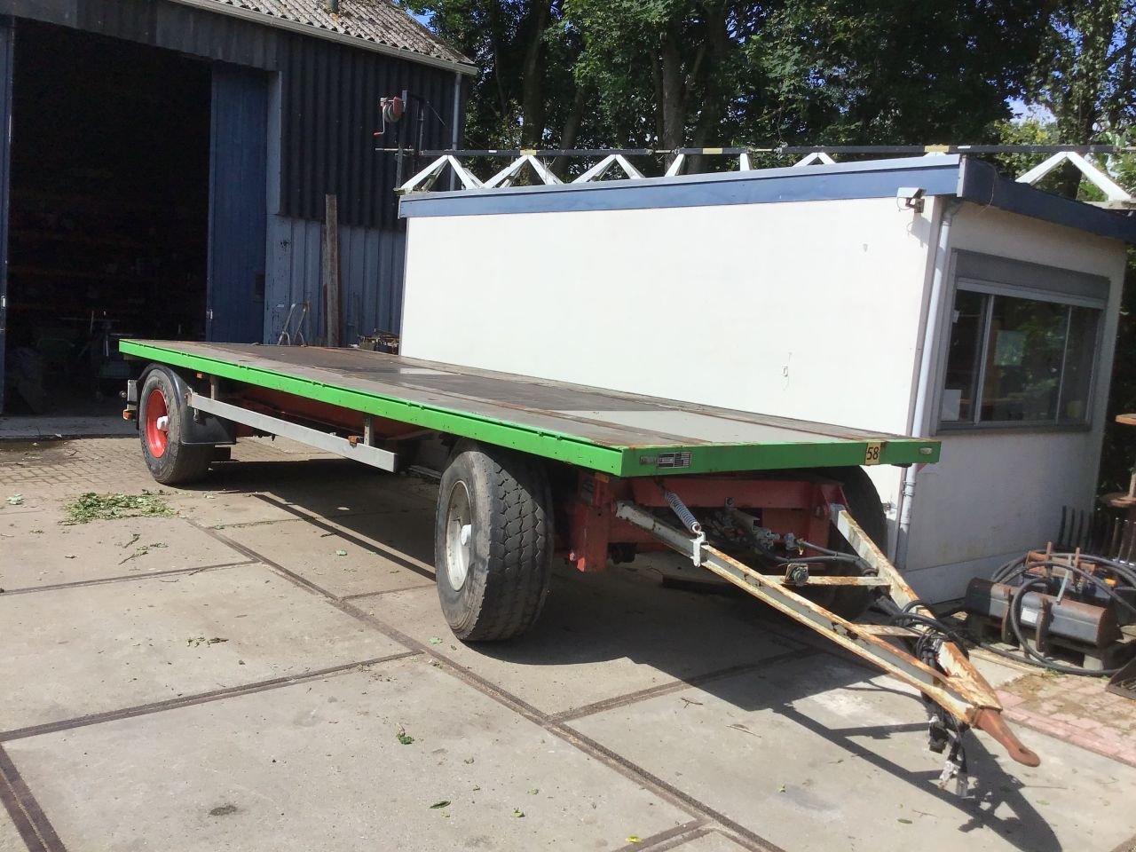 Sonstige Transporttechnik typu Sonstige Bos Trailer 13 mtr, Gebrauchtmaschine w Overschild (Zdjęcie 11)