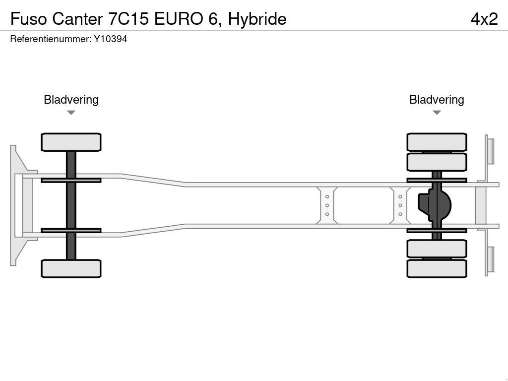 Sonstige Transporttechnik типа Sonstige FUSO Canter 7C15 EURO 6, Hybride, Gebrauchtmaschine в Ede (Фотография 10)