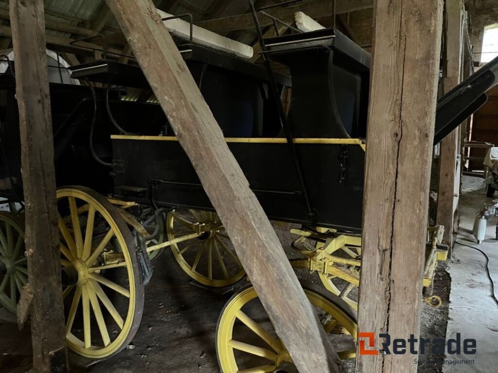 Sonstige Transporttechnik typu Sonstige Hestevogn 6 pers. stor Jagtvogn, Gebrauchtmaschine w Rødovre (Zdjęcie 4)