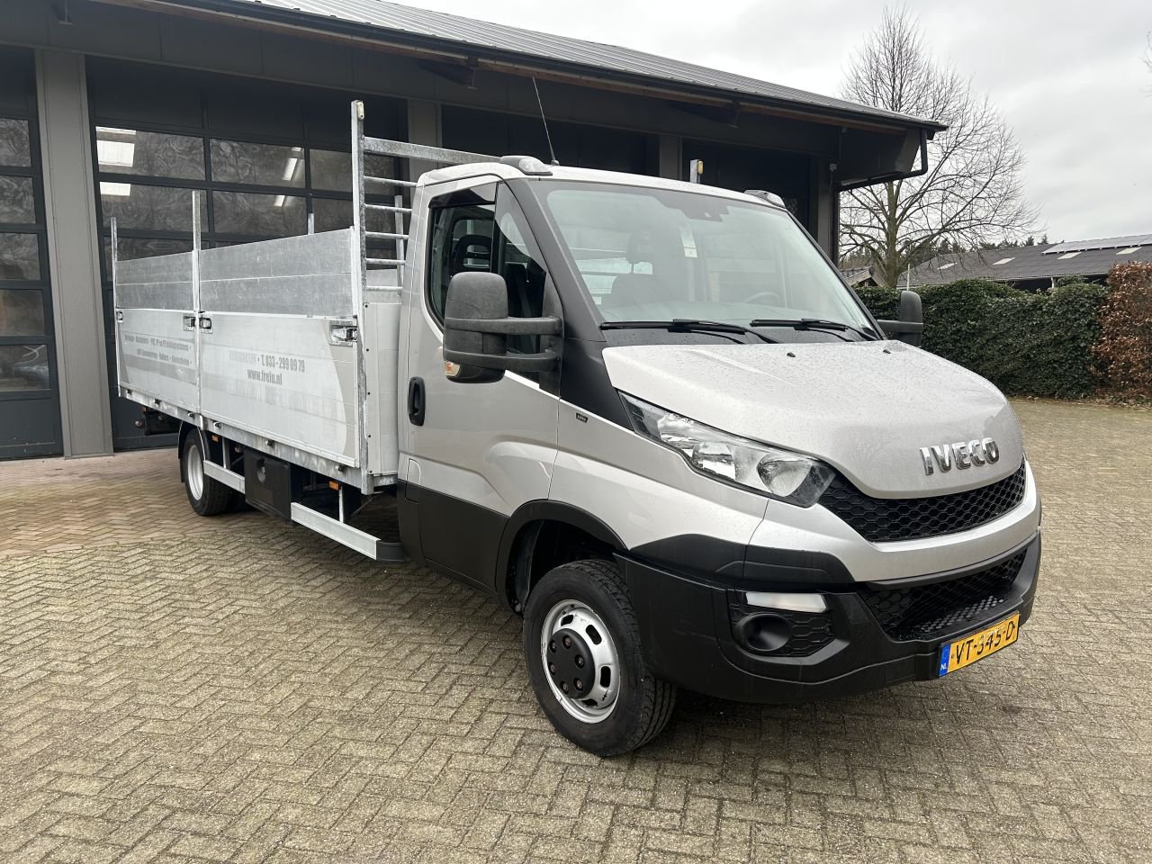 Sonstige Transporttechnik Türe ait Sonstige IVECO 50C17 automaat open laadbak, Gebrauchtmaschine içinde Putten (resim 2)