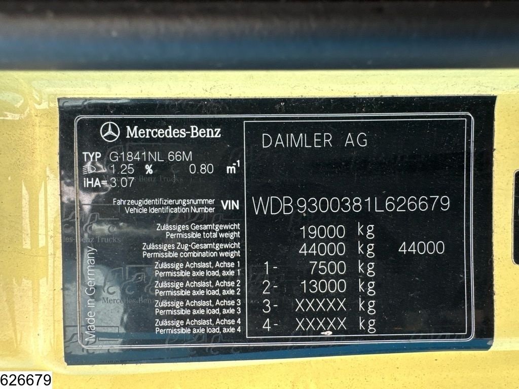 Sonstige Transporttechnik tip Sonstige Mercedes Benz Actros 1841 EURO 5, Zepro., Gebrauchtmaschine in Ede (Poză 7)