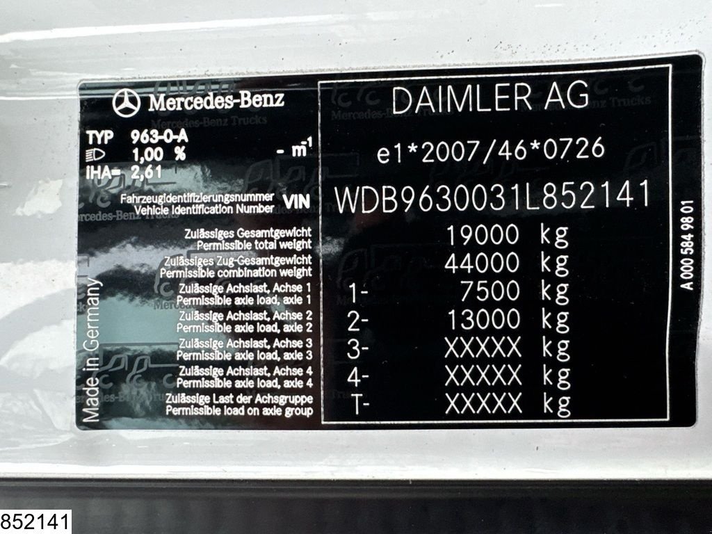 Sonstige Transporttechnik del tipo Sonstige Mercedes Benz Antos 1842 EURO 6, Dhollandia, Combi, Gebrauchtmaschine en Ede (Imagen 8)