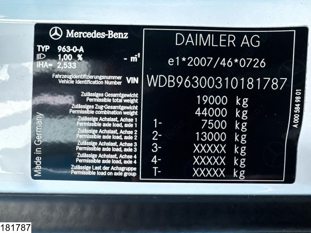 Sonstige Transporttechnik tipa Sonstige Mercedes Benz Antos 1842 EURO 6, Dhollandia, Gebrauchtmaschine u Ede (Slika 10)