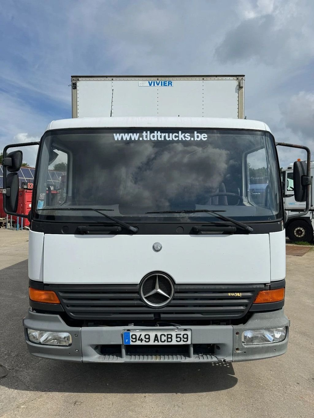 Sonstige Transporttechnik Türe ait Sonstige Mercedes Benz Atego 815 **FRENCH TRUCK-CAMION FRANCAIS**, Gebrauchtmaschine içinde Kessel (resim 2)