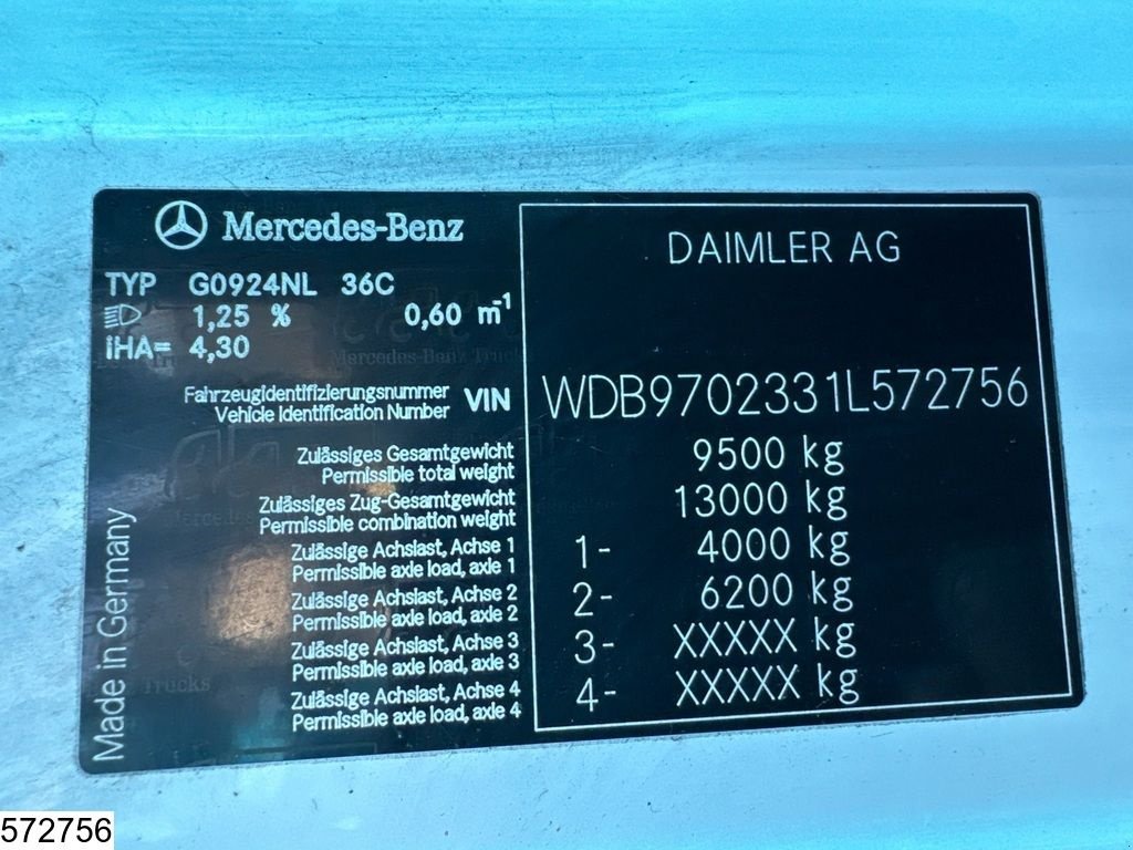 Sonstige Transporttechnik des Typs Sonstige Mercedes Benz Atego 924 EURO 5, Manual, Palfinger, Gebrauchtmaschine in Ede (Bild 8)