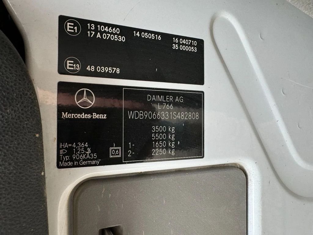 Sonstige Transporttechnik za tip Sonstige Mercedes Benz Sprinter 310 **EURO 5-BELGIAN VAN**, Gebrauchtmaschine u Kessel (Slika 10)