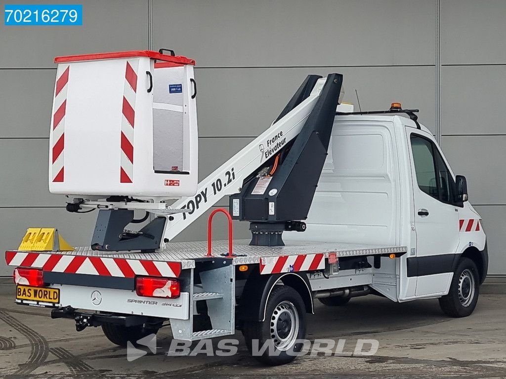 Sonstige Transporttechnik Türe ait Sonstige Mercedes Benz Sprinter 314 CDI 10meter werkhoogte Nieuwe hoogwerker Hubarbeits, Neumaschine içinde Veghel (resim 10)