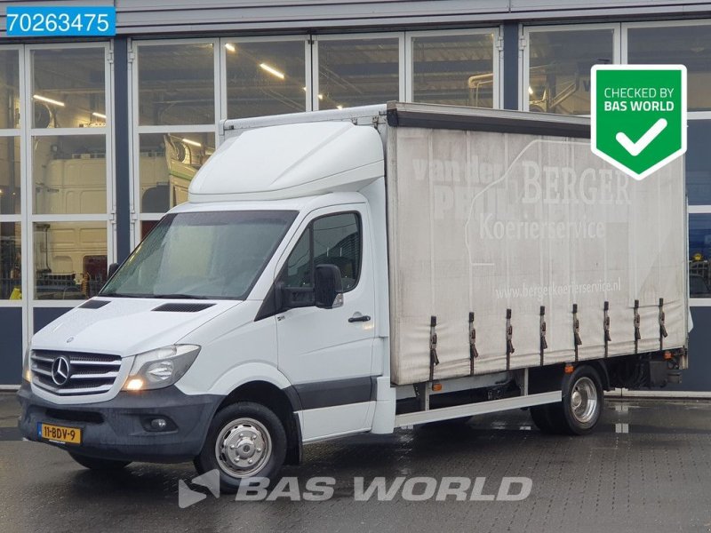 Sonstige Transporttechnik του τύπου Sonstige Mercedes Benz Sprinter 519 CDI 3.0L V6 Automaat Euro6 Schuifzeil Laadklep Bakw, Gebrauchtmaschine σε Veghel (Φωτογραφία 1)