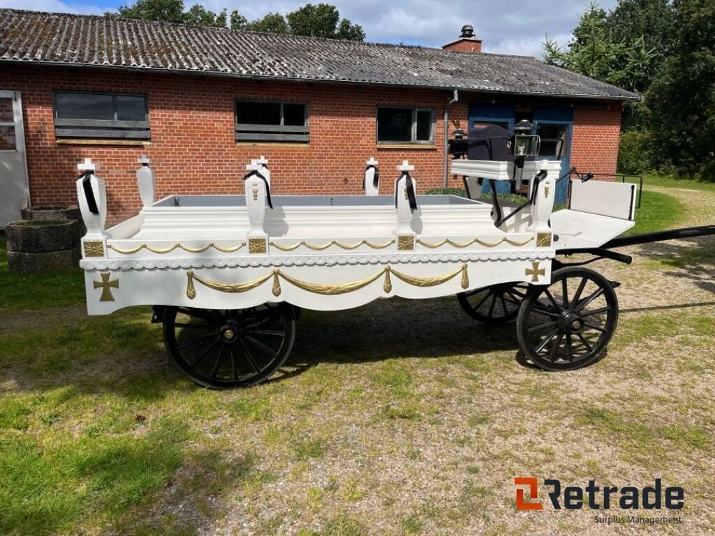 Sonstige Transporttechnik del tipo Sonstige Oldtimer Heste Rustvogn, Gebrauchtmaschine en Rødovre (Imagen 5)