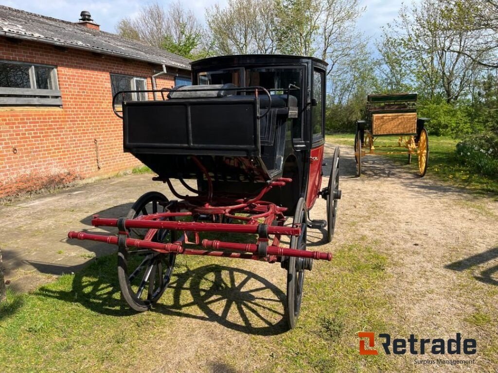 Sonstige Transporttechnik des Typs Sonstige Oldtimer Hestevogn Coupe Landauer, Gebrauchtmaschine in Rødovre (Bild 5)