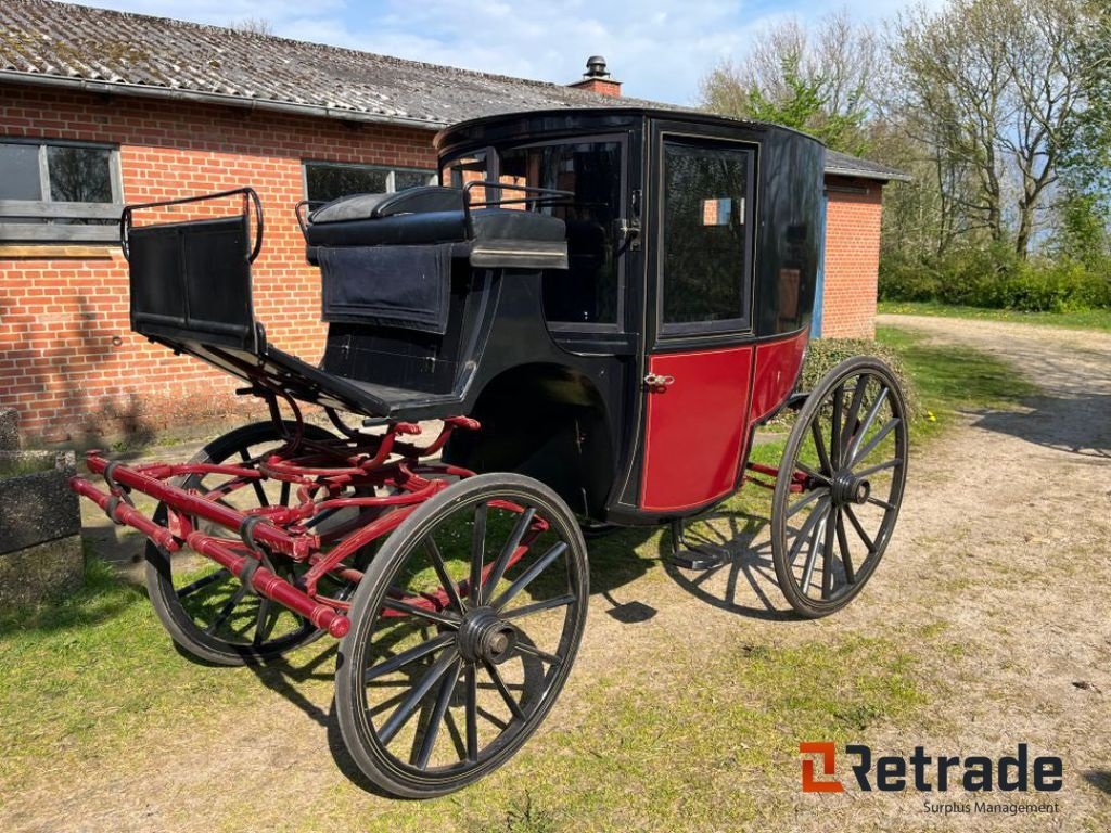 Sonstige Transporttechnik del tipo Sonstige Oldtimer Hestevogn Coupe Landauer, Gebrauchtmaschine In Rødovre (Immagine 4)