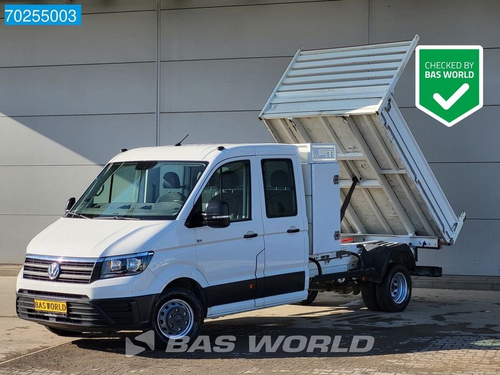 Sonstige Transporttechnik van het type Volkswagen Crafter 177pk Kipper Dubbel Cabine met kist 3500kg trekhaak Airc, Gebrauchtmaschine in Veghel (Foto 1)