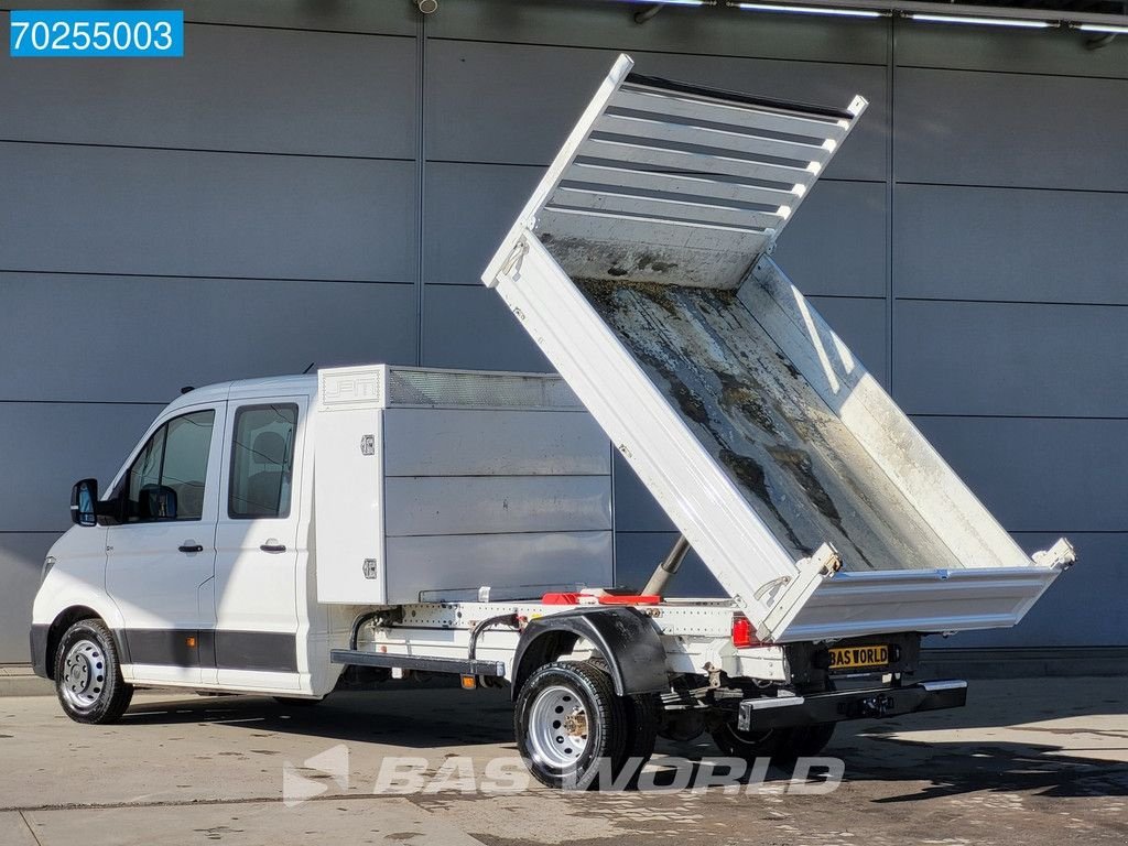 Sonstige Transporttechnik del tipo Volkswagen Crafter 177pk Kipper Dubbel Cabine met kist 3500kg trekhaak Airc, Gebrauchtmaschine In Veghel (Immagine 2)