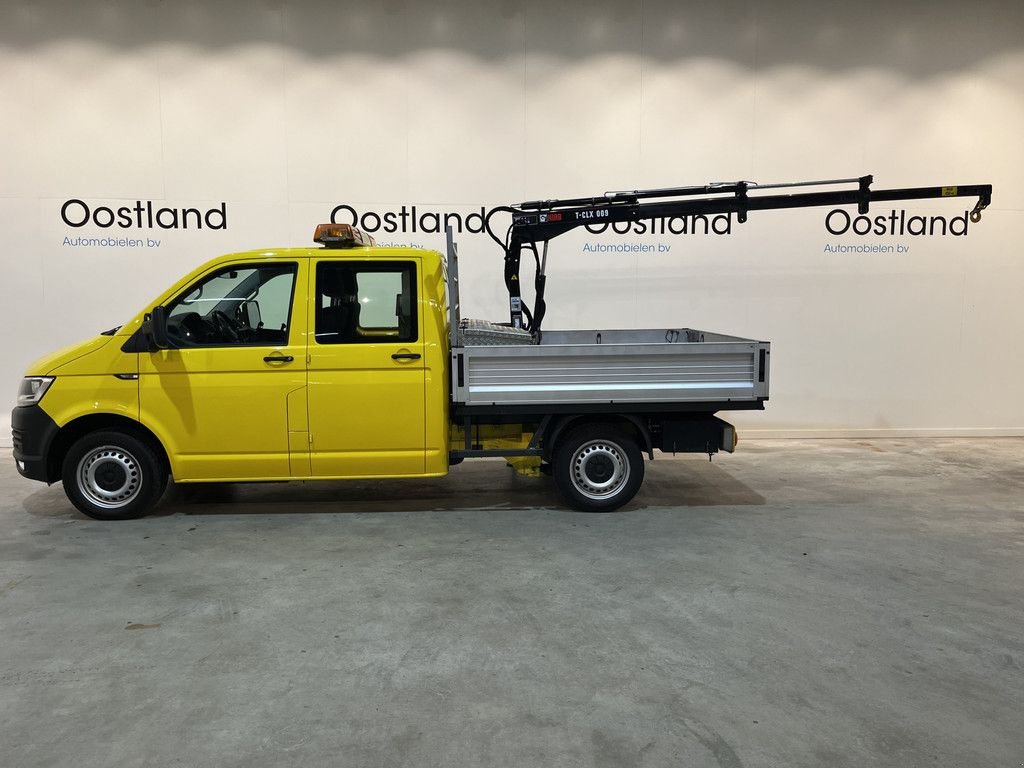 Sonstige Transporttechnik του τύπου Volkswagen Transporter 2.0 TDI L2H1 Open Laadbak / Hiab T-CLX 009 Kraan / E, Gebrauchtmaschine σε GRONINGEN (Φωτογραφία 4)