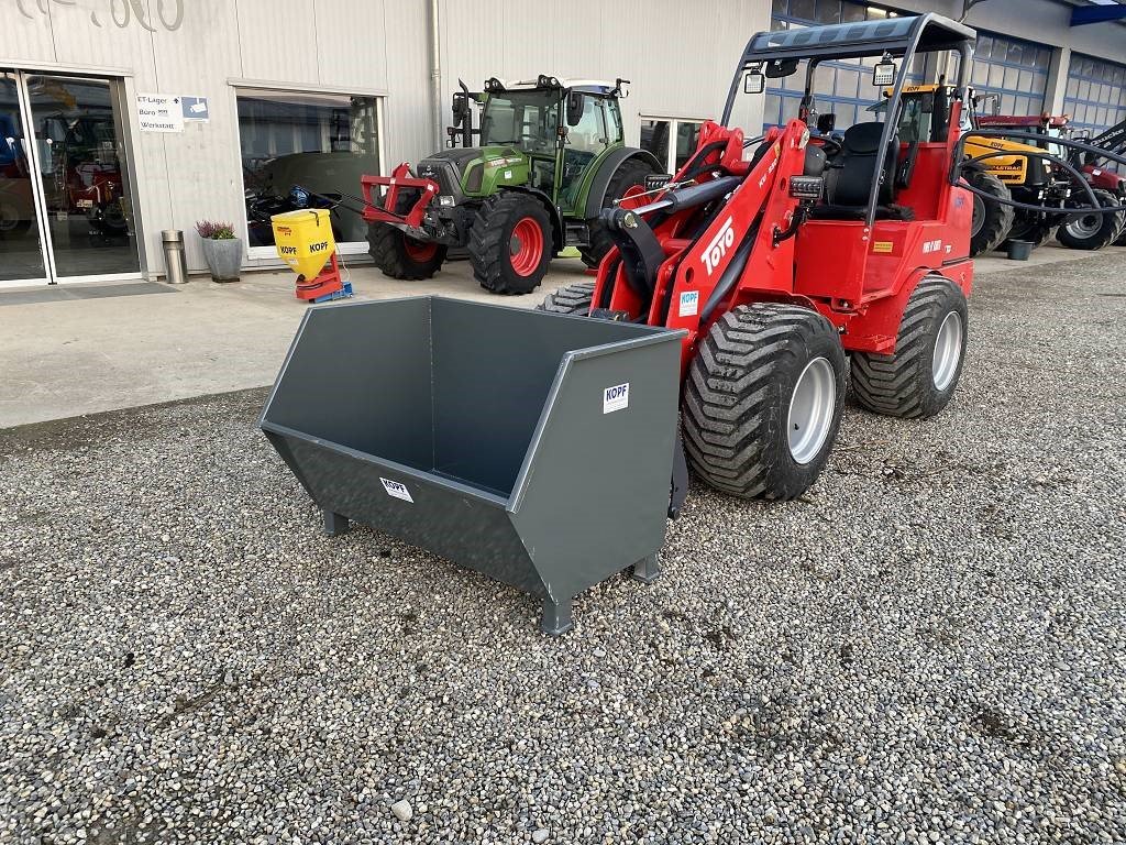 Sonstiger Baggerzubehör typu Kopf Mistcontainer / Erdcontainer mit Abstellfüßen, Neumaschine v Schutterzell (Obrázok 3)