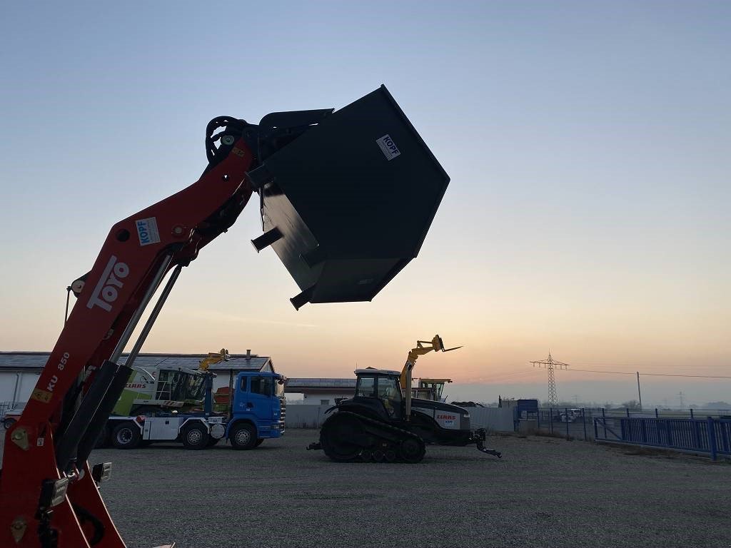 Sonstiger Baggerzubehör typu Kopf Mistcontainer / Erdcontainer mit Abstellfüßen, Neumaschine v Schutterzell (Obrázok 4)