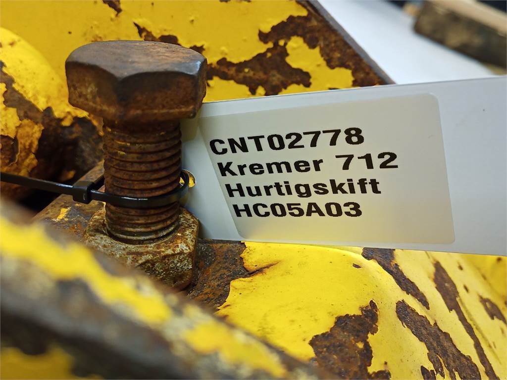 Sonstiger Baggerzubehör del tipo Kramer 712 Hydraulisk hurtigskifte 1644101863, Gebrauchtmaschine en Hemmet (Imagen 19)