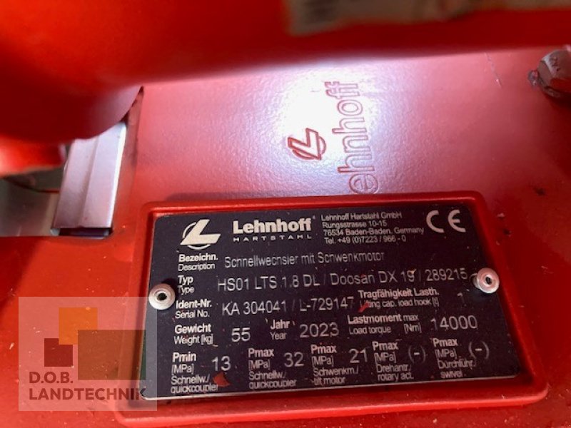 Sonstiger Baggerzubehör типа Lehnhoff LTS1.8 DL, Neumaschine в Regensburg (Фотография 3)