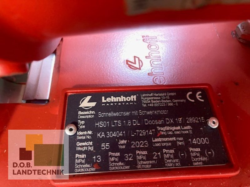 Sonstiger Baggerzubehör типа Lehnhoff LTS1.8 DL, Neumaschine в Regensburg (Фотография 5)