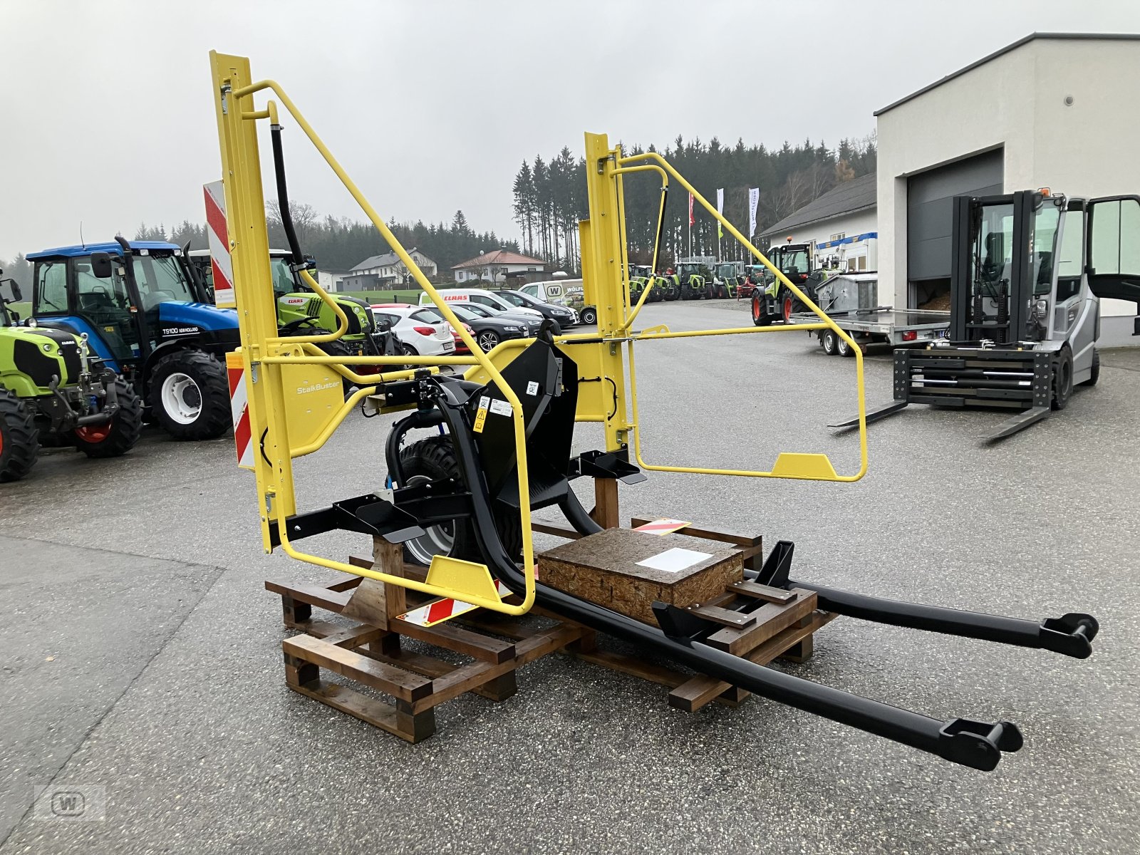 Sonstiges Feldhäckslerzubehör Türe ait Kemper Zusatzfahrwerk, Neumaschine içinde Zell an der Pram (resim 5)