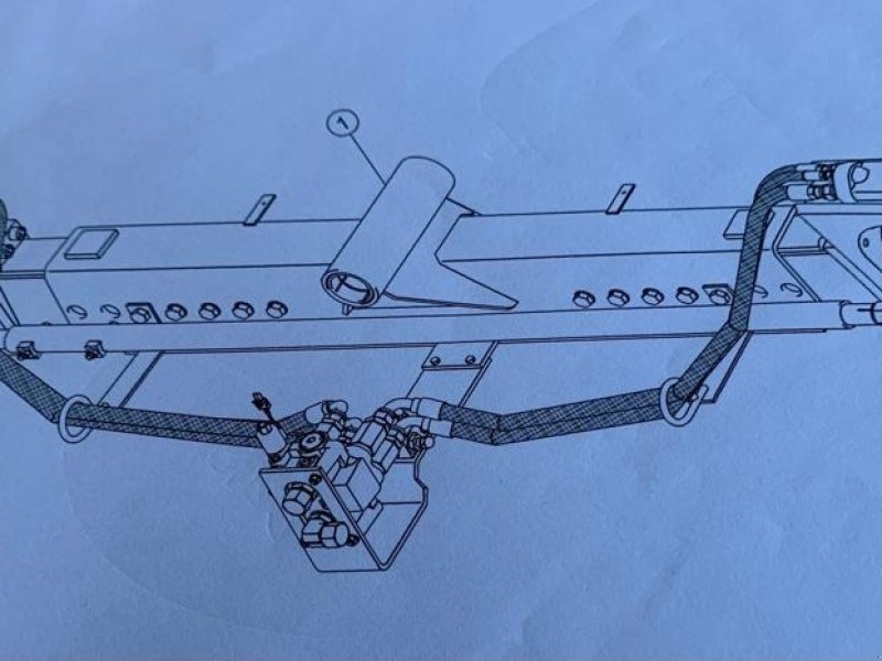 Sonstiges Mähdrescherzubehör typu CLAAS Allradachse 80er Bolzen Mudogachse NEU, Neumaschine v Schutterzell