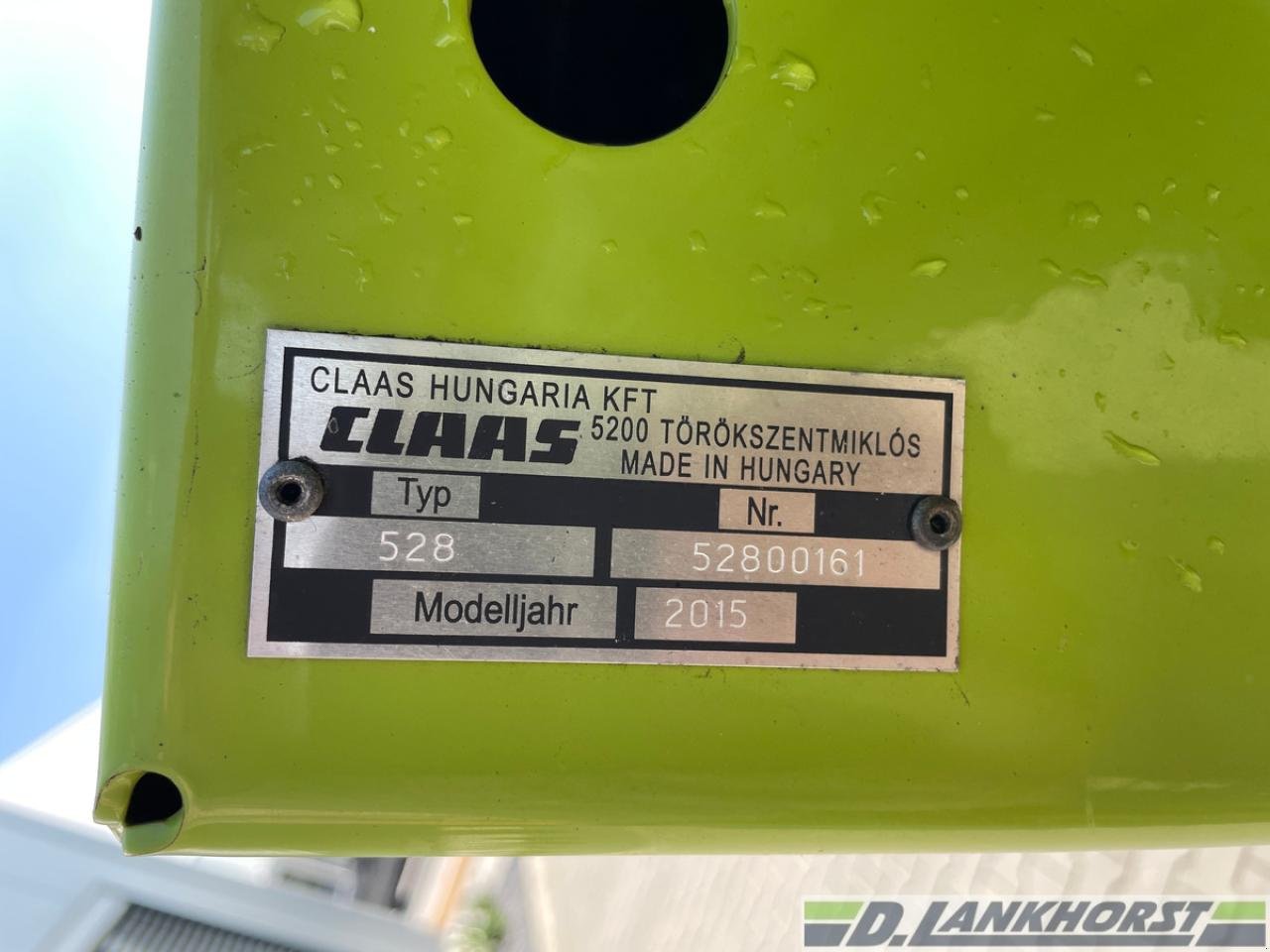 Sonstiges Mähdrescherzubehör za tip CLAAS Cerio 930, Gebrauchtmaschine u Neuenhaus (Slika 22)