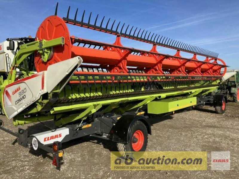 Sonstiges Mähdrescherzubehör типа CLAAS CONVIO FLEX930 AB-AUCTION, Gebrauchtmaschine в Schwandorf (Фотография 1)