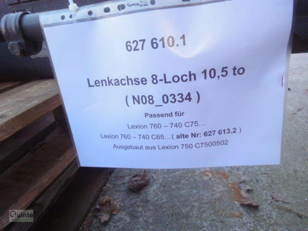 Sonstiges Mähdrescherzubehör typu CLAAS Lexion, Gebrauchtmaschine v Lichtenau-Kleinenberg (Obrázek 5)