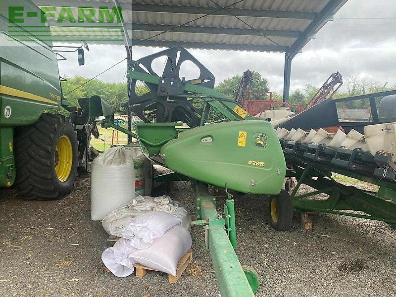 Sonstiges Mähdrescherzubehör a típus John Deere 625r + zürn rape extension + zürn trolley, Gebrauchtmaschine ekkor: SZEGED (Kép 2)