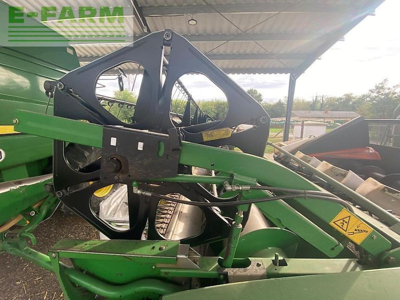 Sonstiges Mähdrescherzubehör Türe ait John Deere 625r + zürn rape extension + zürn trolley, Gebrauchtmaschine içinde SZEGED (resim 12)