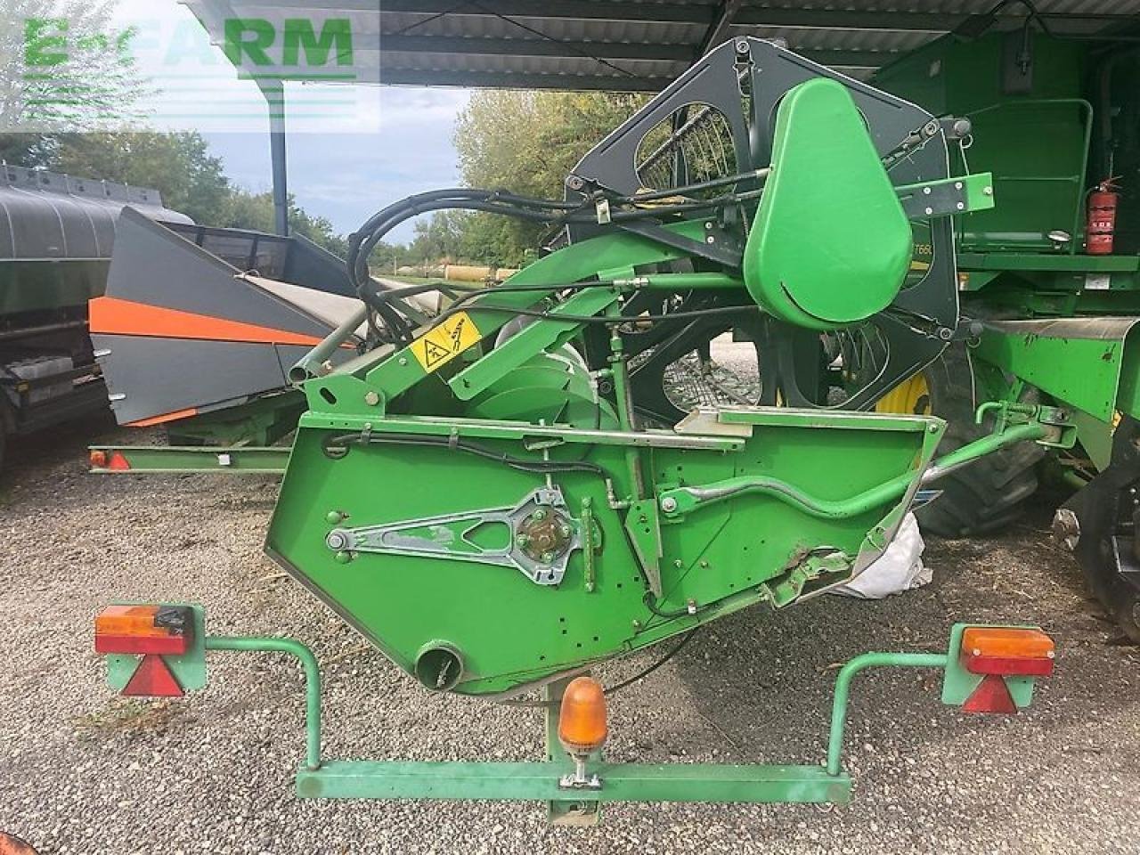 Sonstiges Mähdrescherzubehör des Typs John Deere 625r + zürn rape extension + zürn trolley, Gebrauchtmaschine in SZEGED (Bild 20)