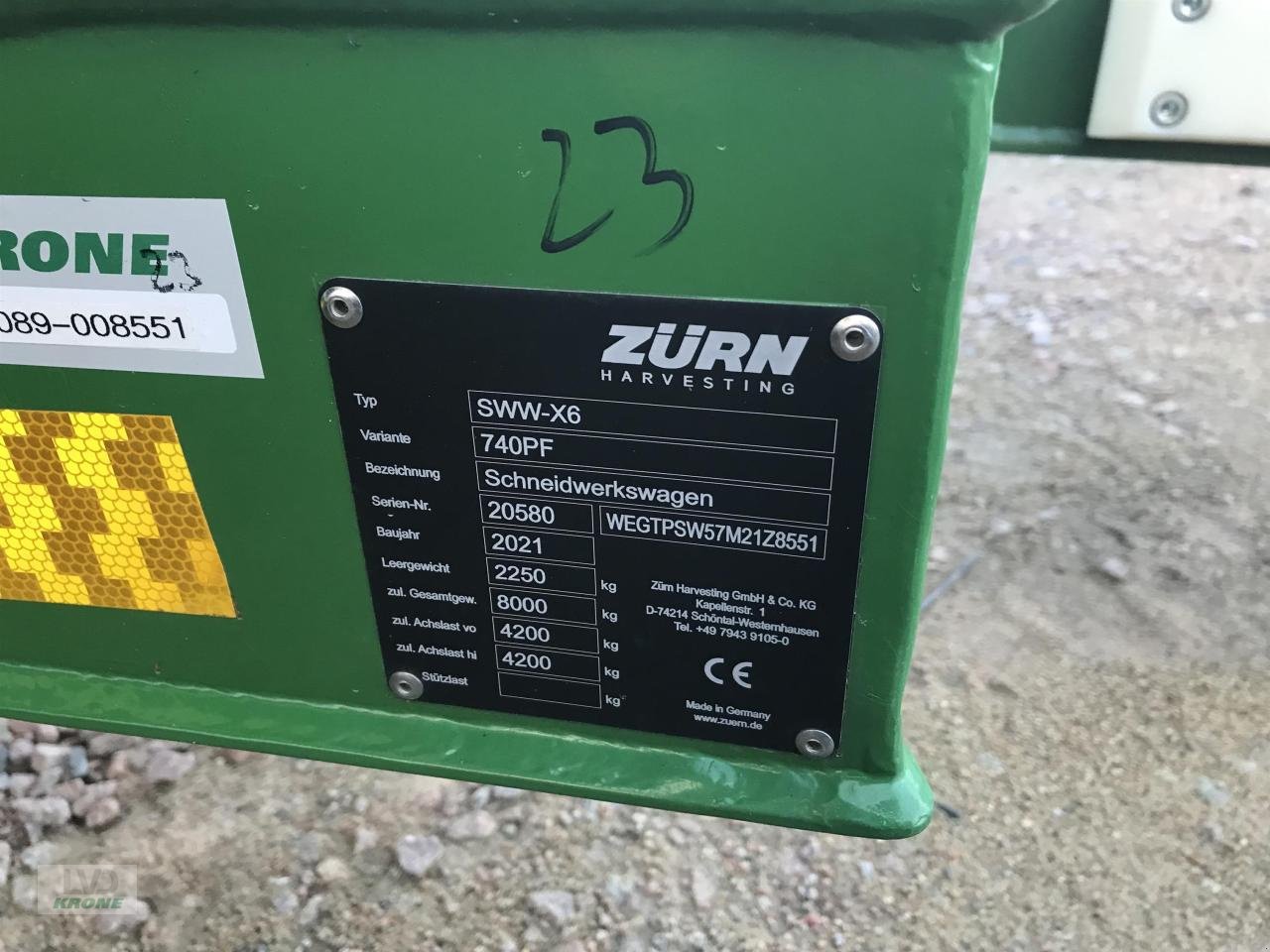 Sonstiges Mähdrescherzubehör za tip John Deere 740 Premium Flow, Gebrauchtmaschine u Alt-Mölln (Slika 12)