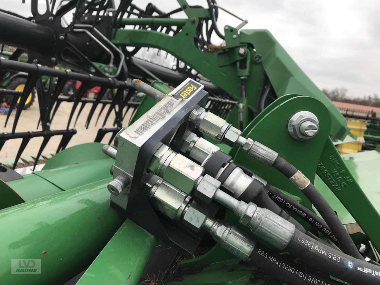 Sonstiges Mähdrescherzubehör Türe ait John Deere HD40X, Gebrauchtmaschine içinde Alt-Mölln (resim 7)